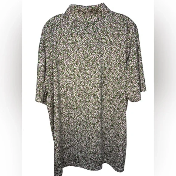 Callaway Opti-Dri Tropical Fruit Print Golf Polo Shirt XL - Picture 3 of 8